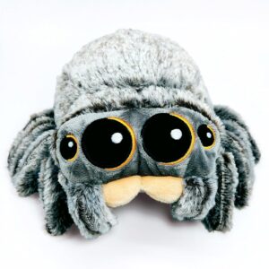 Spider Plush 6.9 inch - Spider Stuffed Animal:Great Jumping Cute Spider Plush Gift for Kids 3+