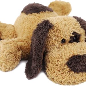 Floppy Stuffed Dog Puppy Plush Toy, Huggable Beagle Labrador Retriever Stuffed Animal Dogs for Kids Girls Boys Baby Birthday Gift, 20 inch, Brown