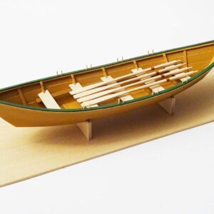 Wooden Model Ship Kit - 1:24 Scale Plank-on-Frame Construction with Laser Cut Basswood Parts, Detailed Plans & Instructions, Display Base Included - Beginner Level