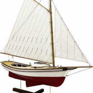 Midwest Muscongus Bay Lobster Smack 1:24 Wooden Ship Model Building Kit for Adults DIY Woodcraft Self Assembly